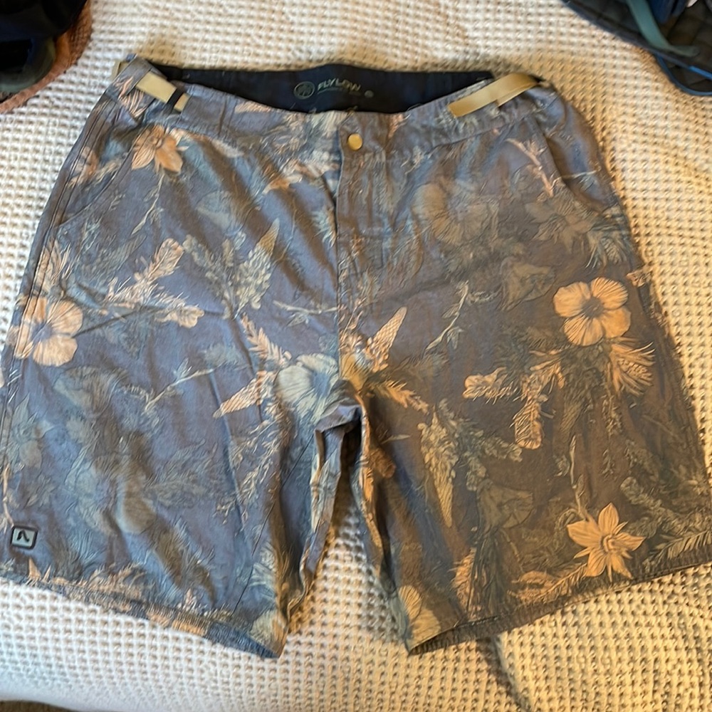 Flylow board shorts floral print